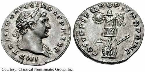 монета Древнего Рима