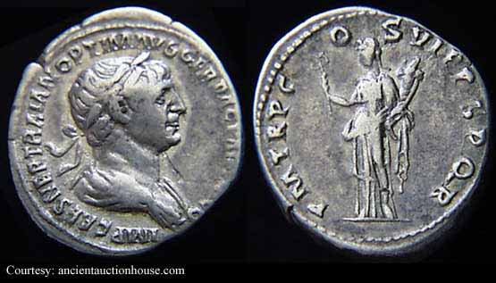 монета Древнего Рима