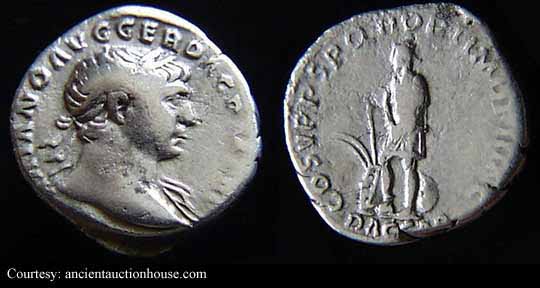 монета Древнего Рима