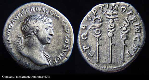 монета Древнего Рима