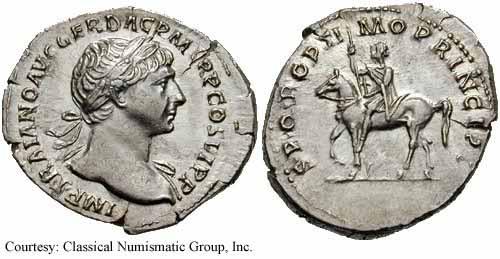 монета Древнего Рима