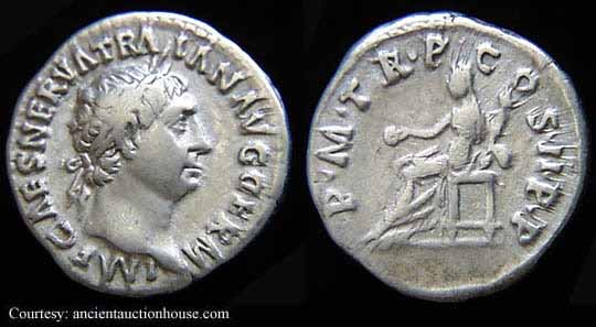 монета Древнего Рима