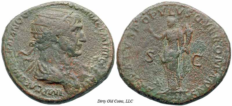 монета Древнего Рима