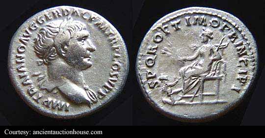 монета Древнего Рима