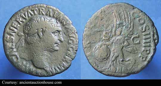 монета Древнего Рима