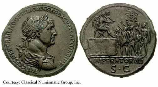 монета Древнего Рима