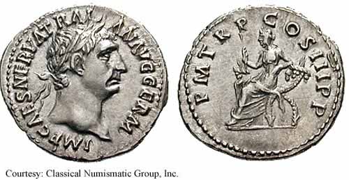 монета Древнего Рима