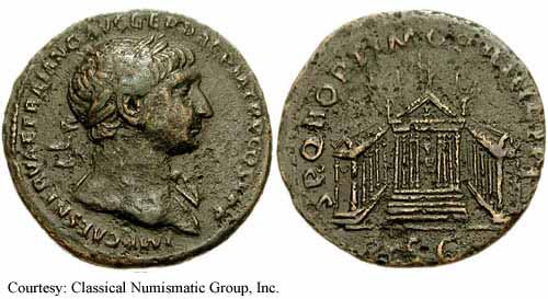 монета Древнего Рима