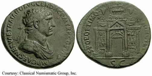 монета Древнего Рима