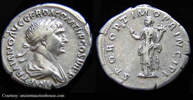 монета Древнего Рима