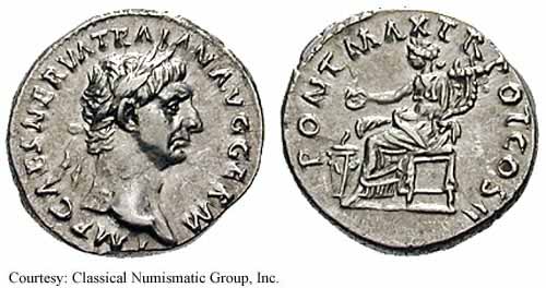 монета Древнего Рима