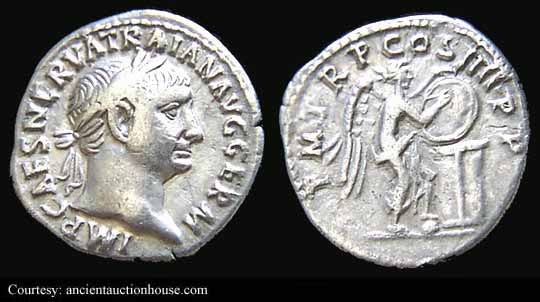 монета Древнего Рима