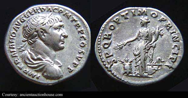 монета Древнего Рима