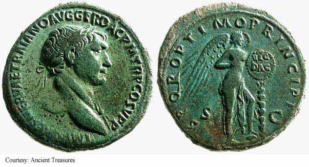 монета Древнего Рима