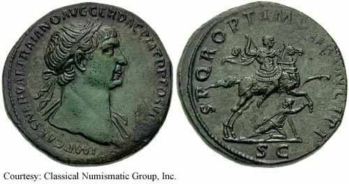 монета Древнего Рима