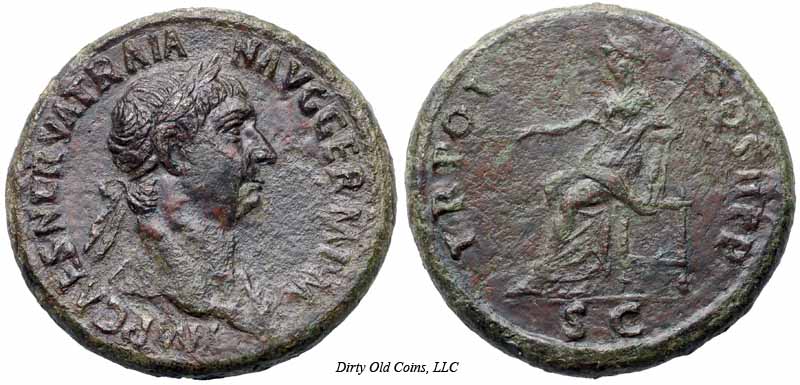 монета Древнего Рима