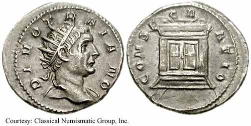 монета Древнего Рима