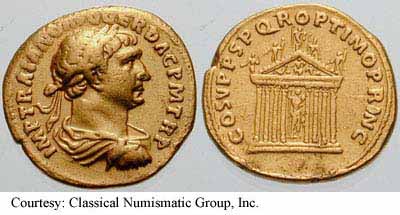 монета Древнего Рима