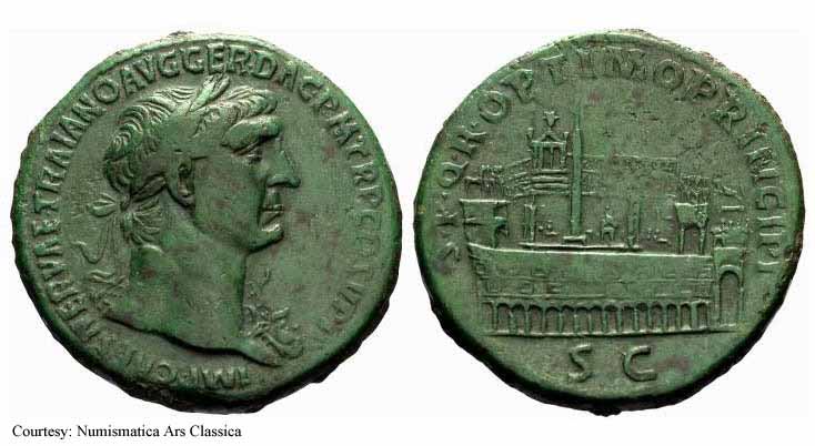 монета Древнего Рима