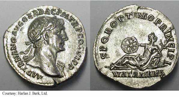 монета Древнего Рима