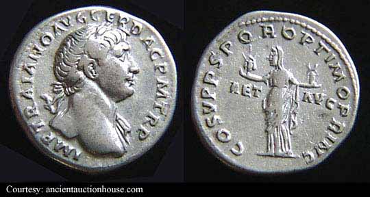 монета Древнего Рима