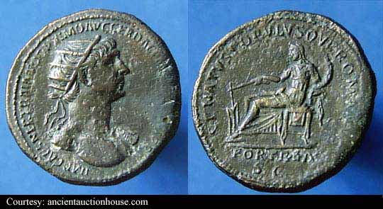 монета Древнего Рима