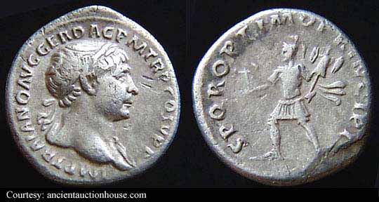 монета Древнего Рима