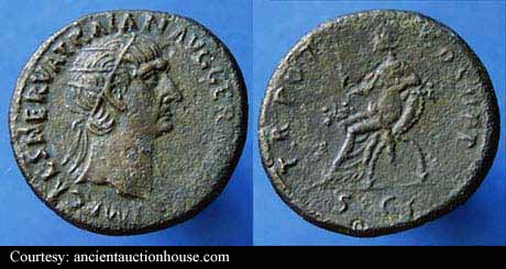 монета Древнего Рима