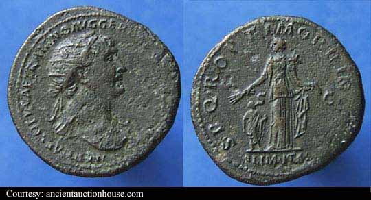 монета Древнего Рима