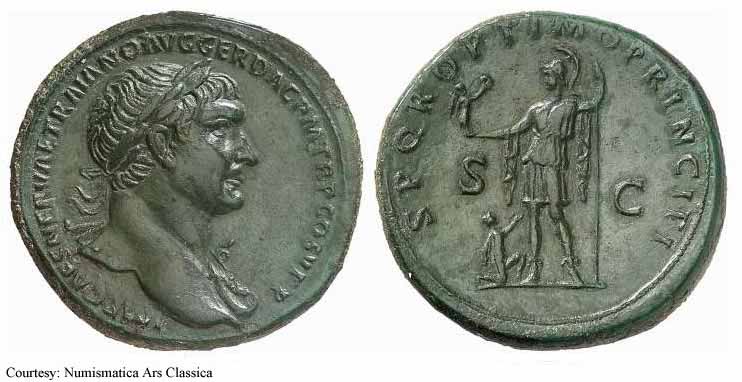 монета Древнего Рима