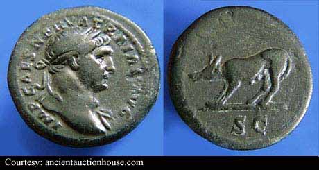 монета Древнего Рима