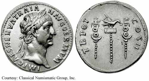 монета Древнего Рима