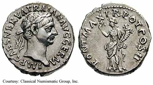 монета Древнего Рима