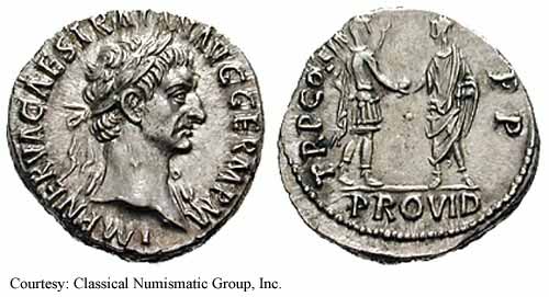 монета Древнего Рима