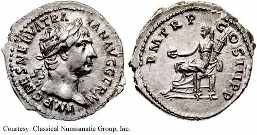 монета Древнего Рима