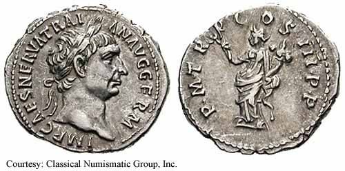 монета Древнего Рима