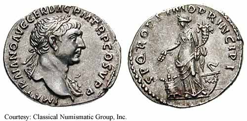 монета Древнего Рима