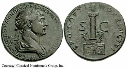 монета Древнего Рима