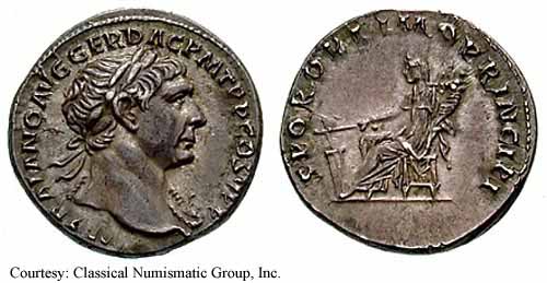 монета Древнего Рима