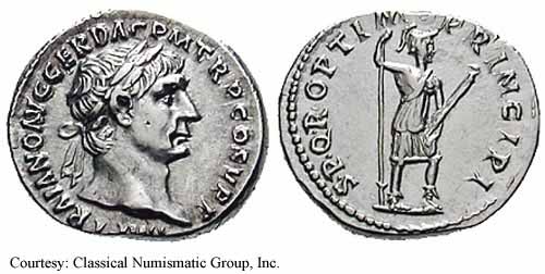 монета Древнего Рима