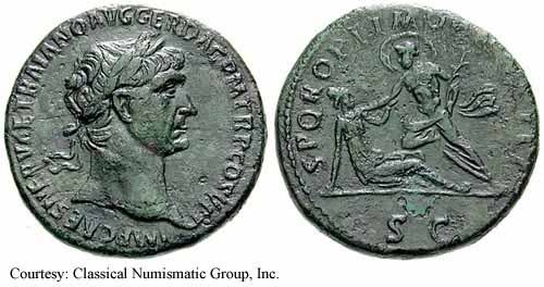 монета Древнего Рима