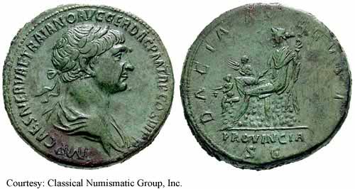 монета Древнего Рима