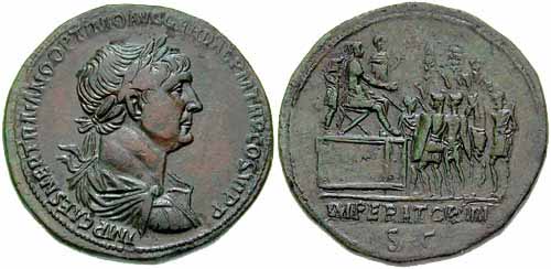 монета Древнего Рима