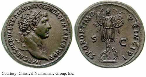 монета Древнего Рима