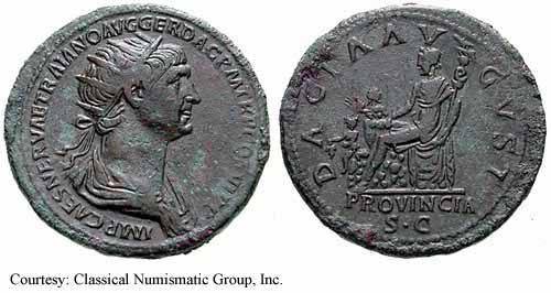 монета Древнего Рима