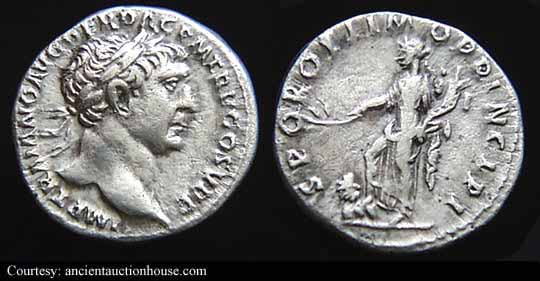 монета Древнего Рима