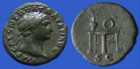 монета Древнего Рима