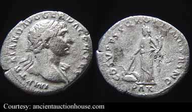 монета Древнего Рима