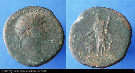 монета Древнего Рима