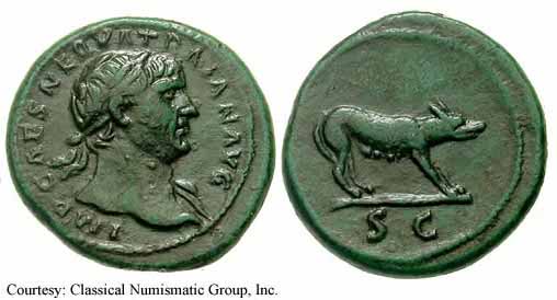 монета Древнего Рима